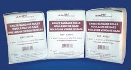 AMD Ritmed Vital-Roll Conforming Bandage Cotton 2-Ply 2 Inch X 3.6 Yard Roll Shape Sterile - A6922