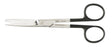 Miltex SuperCut - Operating Scissors 5-1/2 Inch Length OR Grade German Stainless Steel NonSterile Finger Ring Handle Curved Blade Sharp Tip / Blunt Tip - 5-SC-46