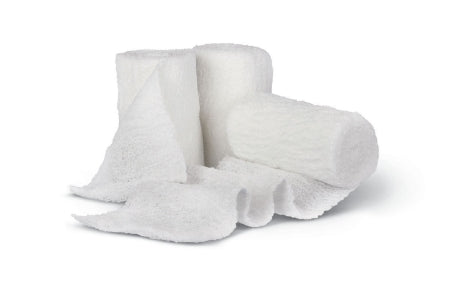 Bulkee Lite - Fluff Bandage Roll Cotton 3-Ply 6 Inch X 4-1/2 Yard Roll Shape Sterile - Medline - NON27499