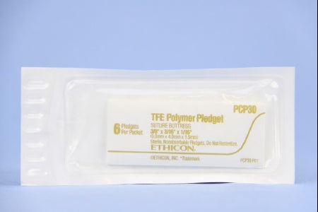 J & J Healthcare Systems Cardiovascular Pledget Firm, 9.5 Inch X 4.8 Inch X 1.5 Inch mm, - PCP30