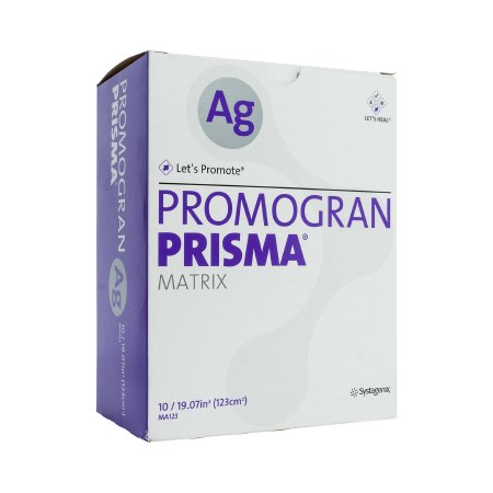 3M Promogran Prisma Matrix - Silver Collagen Dressing 19.1 Square Inch Hexagon Sterile - MA123