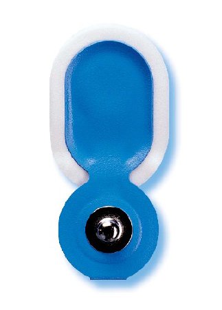 Ambu Blue Sensor - ECG Snap Electrode Monitoring Non-Radiolucent Foam Backing 25 per Pack - N-00-S/25