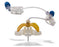 Bard LiftLoc Huber Infusion Set 22 Gauge 1 Inch 8 Inch Tubing Y-Site Injection Port - 662210