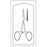 Sklar Econo Hemostatic Forceps Hartmann 3-1/2 Inch Floor Grade Stainless Steel Sterile Ratchet Lock Finger Ring Handle Straight Blunt Serrated Tips - 96-2556