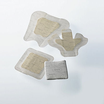Coloplast Biatain Ag Adhesive Foam Dressing with Silver 7-1/2 X 8 Inch Square Sterile - 9643