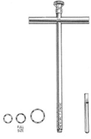 Miltex Trephine Michele 7/32 Inch Diameter, 6-1/4 Inch Length Shaft - 26-141