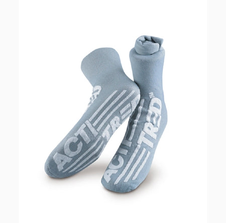 Medical Action Industries Acti-Tred Slipper Socks Adult Large Beige - 99945