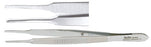 Miltex - Utility Forceps McCullough 4 Inch Length OR Grade German Stainless Steel NonSterile NonLocking Thumb Handle Straight Smooth Tips - 18-962