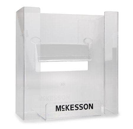 McKesson McKesson Glove Box Holder Horizontal or Vertical Mount 3-Box Clear 3-1/8 X 10-1/4 X 15-1/4 Inch Plastic - 16-6530