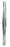 Miltex MeisterHand Dressing Forceps 5-1/2 Inch Surgical Grade Stainless Steel (German) NonSterile NonLocking Thumb Handle Straight Serrated Tips - H6-8