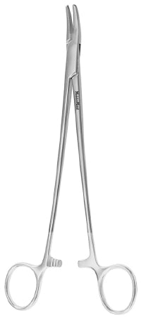 Miltex MeisterHand Needle Holder 8-1/2 Inch Serrated Jaws Finger Ring Handle - H8-100TC