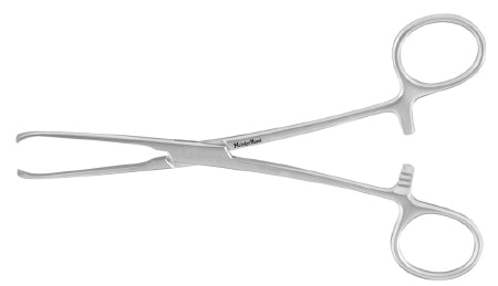 MeisterHand - Tissue Forceps Allis 6 Inch Length Surgical Grade German Stainless Steel NonSterile Ratchet Lock Finger Ring Handle Straight 4 X 5 Teeth - MH16-6