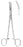 Miltex MeisterHand Tonsil Hemostat Forceps Schnidt 7-1/2 Inch Surgical Grade Stainless Steel (German) NonSterile Ratchet Lock Finger Ring Handle Slightly Curved Serrated Tips - H22-662