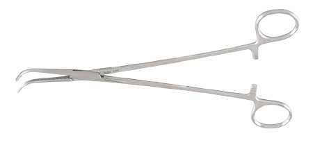 Miltex Miltex Thoracic Forceps Gemini-Mixter 9 Inch OR Grade Stainless Steel (German) NonSterile Ratchet Lock Finger Ring Handle Full Curved Delicate Serrated Tips - 7-258