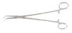 Miltex - Thoracic Forceps Gemini-Mixter 9 Inch Length OR Grade German Stainless Steel NonSterile Ratchet Lock Finger Ring Handle Full Curved Delicate Serrated Tips - 7-258