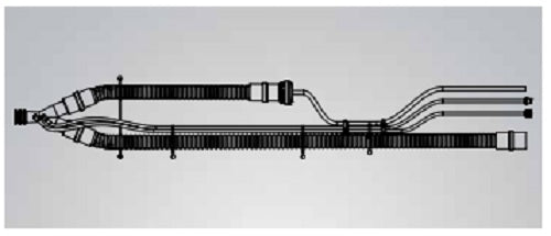 CareFusion CIRCUIT, PATIENT W/O PEEP RUSBL 15MM - 18941-001
