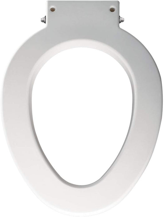 Bemis Healthcare Medic-Aid Heavy Duty Raised Toilet Seat - Elongated 3 Inch Height White - 4LE