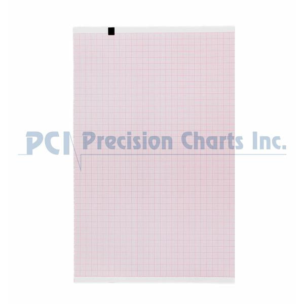 Precision Charts Recording Paper Ecg/Ekg Schiller For At-2 Recorder 10/Box - 2157-012A