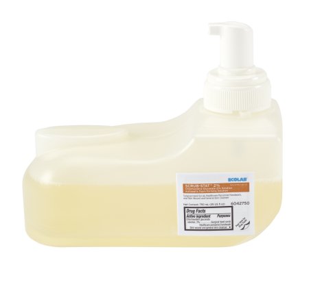Scrub-Stat 2% - Surgical Scrub Solution 750 mL Dispenser Refill Bottle 2% Strength CHG (Chlorhexidine Gluconate) NonSterile - 6042750