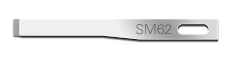 Swann-Morton - Surgical Blade Stainless Steel No. 62 Sterile Disposable Individually Wrapped - 01SM62
