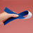 Back-to-Back - Non-Adhesive Hook and Loop Strapping 1 Inch X 10 Yard White / Blue - A28690