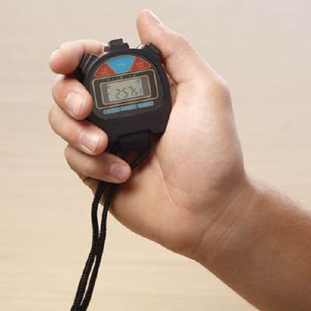 Patterson Medical Supply - Digital Stopwatch Handheld 24 Hours Digital Display - A8423