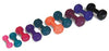 Hausmann Industries - Dumbbell Set 10 Piece set 1 lbs. / 2 lbs. / 3 lbs. / 4 lbs. / 5 lbs. / 6 lbs. / 7 lbs. / 8 lbs. / 9 lbs. / 10 lbs. - 5505