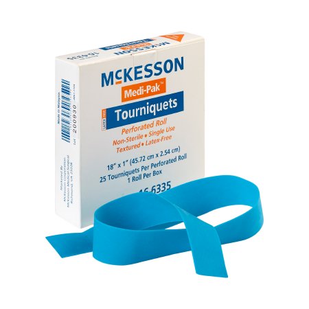 McKesson - Tourniquet Strap 18 Inch Length Rolled and Banded - 16-6335