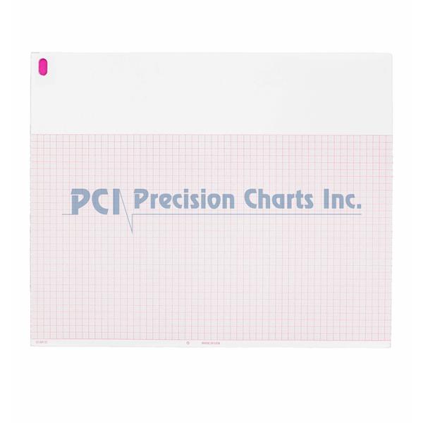 Precision Charts Recording Paper Ecg/Ekg Burdick 200/Package, 10 Pk/Ca - 7868