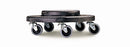 Saalfeld Redistribution Rubbermaid Brute Dolly 3 Inch Casters 3 Inch Casters 250 lbs. Without Handle HDPE - FG264000BLA