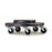 Rubbermaid Brute - Trash Can Dolly 5 Casters 250 lbs. Without Handle HDPE - FG264000BLA