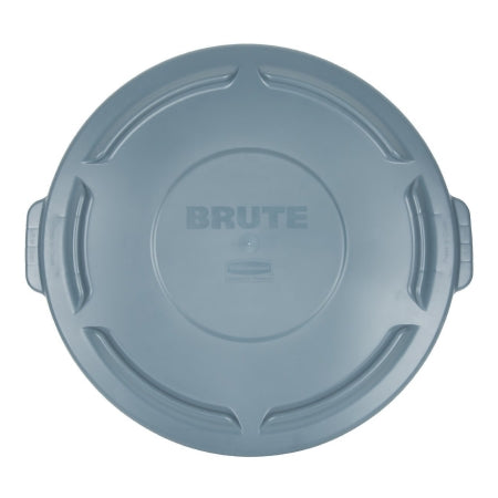 Rubbermaid - Trash Can Lid Strong, Snap-On Lid for Secure, Stable Stacking, Gray - FG263100GRAY