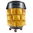 Saalfeld Redistribution Brute Caddy Bag 20 Diameter X 20-1/2 H Inch, Yellow, Vinyl, Snaps, Twelve Pockets - FG264200YEL