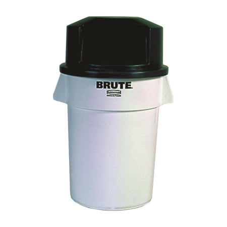 Saalfeld Redistribution Rubbermaid Duramold Brute Trash Can Lid Dome Lid, Gray - FG263788GRAY