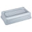 Saalfeld Redistribution Rubbermaid Slim Jim Untouchable Trash Can Lid Light Gray, Square, Durable and Crack Resistant - FG267360GRAY