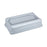 Rubbermaid Slim Jim Untouchable - Trash Can Lid Light Gray, Square, Durable and Crack Resistant - FG267360GRAY