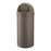 Marshal Classic - Trash Can 15 gal. Round Brown Thermoset Polyester Push Open - FG816088BRN