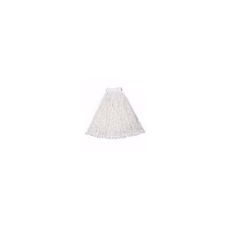 Saalfeld Redistribution Wet Mop Head Cut End Medium White Cotton Reusable - FGV11600WH00
