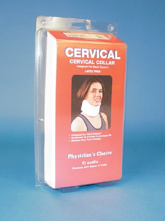 Bird & Cronin Cervical Collar Medium Density One Size Fits Most Serpentine 3 Inch Height 21 Inch Length - 8140380