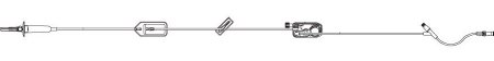 ICU Medical PlumSet Administration Set 15 Drops / mL Drip Rate 112 Inch Tubing 1 Port - 1233605