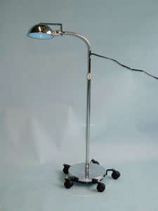 Brandt Industries - Gooseneck Exam Light Floor Standing Chrome - 41124