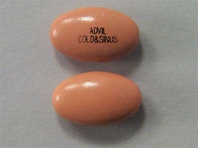 Pfizer Advil Cold & Sinus Cold and Sinus Relief 200 mg - 30 mg Strength Caplet 40 per Box - 573018021