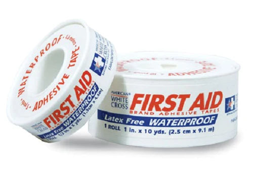 Dukal Tri-Cut - Medical Tape Waterproof Cloth 2 Inch X 5 Yard White NonSterile - 2050033