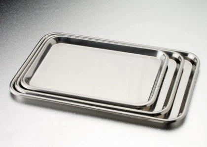 Dukal - Instrument Tray Flat Stainless Steel 1/2 X 12-1/2 X 19 Inch - 4264