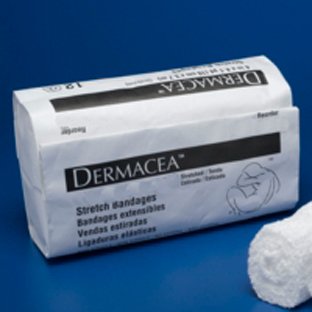 Cardinal Dermacea Conforming Bandage Cotton / Polyester 1-Ply 3 Inch X 4 Yard Roll Shape Sterile - 441505