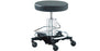 540 Series - Exam Stool Backless Hydraulic Height Adjustment 5 Casters Black - 540