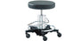 Reliance Medical Products 540 Series Exam Stool Backless Hydraulic Height Adjustment 5 Casters Black - 540