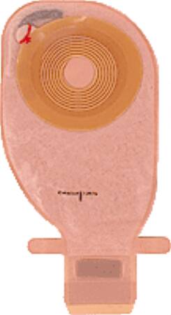 Coloplast Colostomy Pouch One-Piece System 11-1/4 Inch Length 1-3/8 Inch Stoma Drainable NonConvex - 13876