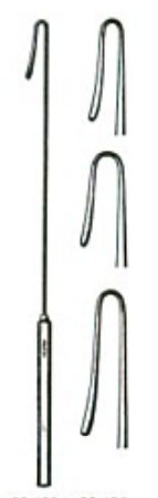 Miltex Miltex Crypt Hook Pratt 8-1/2 Inch Stainless Steel (German) NonSterile Reusable - 28-120