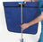 Alimed - Rolling Radiation Shield 23-1/2 X 24 Inch, Royal Blue, Aluminum, Steel - 932527